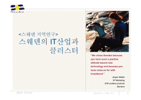 스웨덴의 IT산업과 클러스터-1