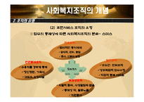 사회복지 조직이론-8