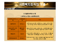 사회복지 조직이론-11