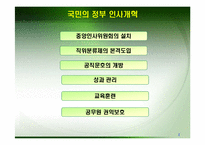 [인사행정] 우리정부의 인사개혁-4