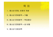 [청소년교육론] 청소년 문제와 보호-2