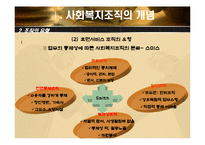 [사회복지] 사회복지 조직이론-7