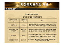 [사회복지] 사회복지 조직이론-10