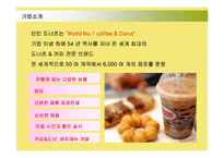 [마케팅] 던킨도너츠의 마케팅전략 성공사례-3