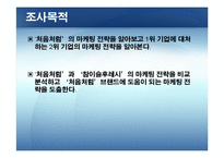 [마케팅원론] 브랜드 마케팅 전략 - 처음처럼-7