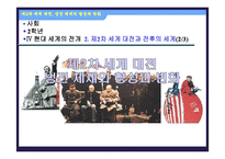 [수업용 파워포인트] 제 2차 세계대전과 냉전체제-1