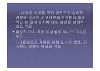 [여성학] 조직과 여성적 가치에 관한 발표자료입니다.-20
