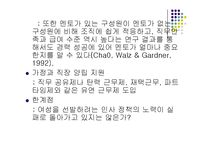[여성학] 여성의 경력개발에 관한 발표 자료입니다.-16