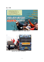 [노사관계론] 08년 화물연대 파업-7