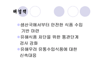 [안전공학] 수입식품 안전사례보고서-11