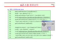 [컴퓨터공학,정보통신,전기전자,프로그래밍] 자바(Java)의 이해 - 스윙(Swing)-19