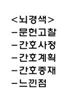 뇌경색 연구레포트 - 뇌경색 문헌고찰과 간호사정,간호계획,간호중재 및 느낀점-1