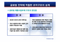 [경영조직] 국제 환경에서의 조직설계-14