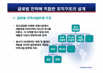 [경영조직] 국제 환경에서의 조직설계-15