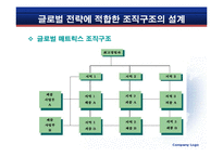 [경영조직] 국제 환경에서의 조직설계-17