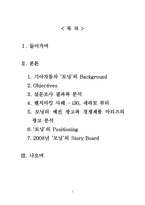 [광고론] 2008년 기아자동차 새로운 `모닝` 광고기획서-1