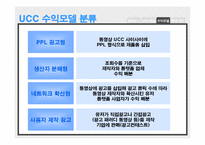 [사이버커뮤니케이션] UCC(User Created Contents)를 활용한 수익모델 유형 분석 -동영상 UCC 산업의 국내사례를 중심으로-11