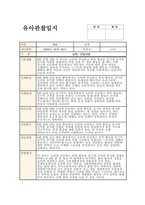 관찰일지 6월 만3세) 15명 종합평가 포함 유아관찰일지-1