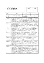 관찰일지 6월 만3세) 15명 종합평가 포함 유아관찰일지-4