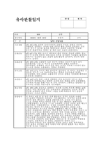 관찰일지 6월 만3세) 15명 종합평가 포함 유아관찰일지-14
