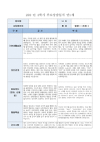 부모상담일지 1세 1학기] 총 9명의 만 1세 유아 대상 1학기 부모상담일지 (기본생활습관, 대인관계, 발달정도 - 언어, 신체 등, 행동특성) 부모상담일지-8