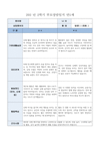 부모상담일지 1세 2학기] 총 9명의 만 1세 유아 대상 2학기 부모상담일지 (기본생활습관, 대인관계, 발달정도 - 언어, 신체 등, 행동특성) 부모상담일지-6