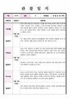 만 3세 관찰 및 발달평가 5명 내용풍부-2