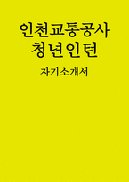 인천교통공사 청년인턴 자소서] 인천교통공사 청년인턴 자기소개서 (인천교통공사 청년인턴으로 지원하게 된 동기, 팀원들과 공동의 목표로 일을 추진한 경험, 자신의 역량 강화,  한 번에 여러 목표를 달성)-1