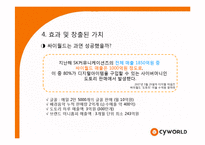 [경영학] 싸이월드 마케팅성공사례분석-17