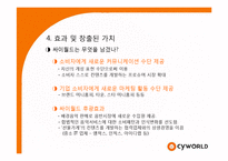 [경영학] 싸이월드 마케팅성공사례분석-18