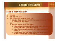 [경영학] 칫솔시장 마케팅분석-4