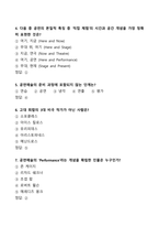 [강력추천] 2024 공연예술과 일상생활 중간고사 족보 + 40문항 + 고득점-2