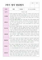 1학기 발달평가 만1세 10명 영아발달평가와 종합의견-7