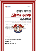 경희대학교 일반대학원 간호학과 석사 학업계획서 합격 (면접 자료 추가)-1