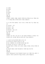 (지구에서 만나 살아가는 남자와 여자 중간,기말 족보) 지구에서 만나 살아가는 남자와 여자 중간고사,기말고사 족보 88문제 및 정답,문제풀이 정리 - 조선대학교 지구에서 만나 살아가는 남자와 여자 기출문제 족보-5