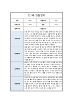 만 1세 2학기 관찰일지 6회분량 풍부한 내용의 관찰일지입니다-2