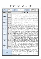 유아관찰일지) 만 1세 관찰 및 발달평가 1학기 6회 분량 (풍부한 내용으로 작성하여 참고하기 용이합니다)-3