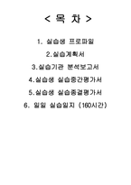 A++교수님 감동받아 눈물흘린 사회복지현장실습 160시간 요양원 통합본-2