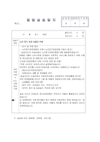 A+++교수님도 감동받은 노인요양원 160시간 현장실습일지-6