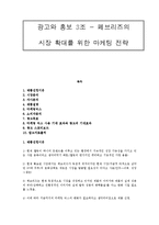 [광고와 홍보] 페브리즈의 시장 확대를 위한 마케팅 전략-1