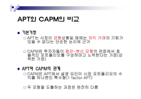 [금융공학, 가격결정, APT] 가격 결정 모형-9