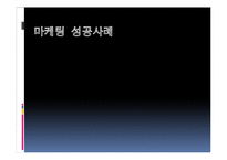 마케팅 성공사례-1