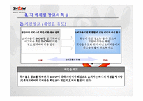 [광고분석] ktf 쇼 SHOW 매체별 광고분석-20