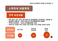 부동산세제의실제와역학 ) 취득세 과세체계의 문제점 및 개선방안-11
