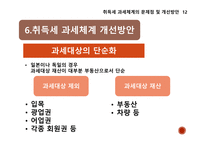 부동산세제의실제와역학 ) 취득세 과세체계의 문제점 및 개선방안-15