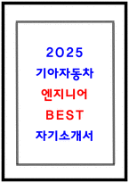 기아자동차 엔지니어 자소서 최종합격을 위한 바이블-1