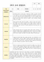 관찰일지 만 4세 2학기 21명+해석 -3