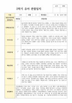 관찰일지 만 4세 2학기 21명+해석 -7