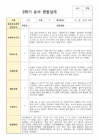 관찰일지 만 4세 2학기 21명+해석 -10