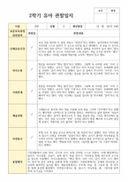 관찰일지 만 4세 2학기 21명+해석 -17